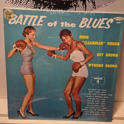 Battle Of The Blues Volume 4 Vinson Brown Harris KING RECORDS blues comp NM