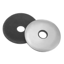 30Pcs 5/16"IDx1-1/4"OD EPDM Bonded Sealing Neoprene Rubber Washers Silver