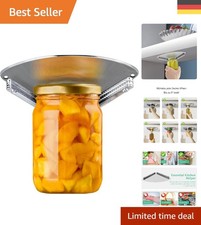 Ergonomischer Glasöffner aus Edelstahl – Ideal für schwache Hände und Senioren