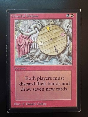 MTG Magic the Gathering - Wheel of Fortune - International Edition (IE) /English