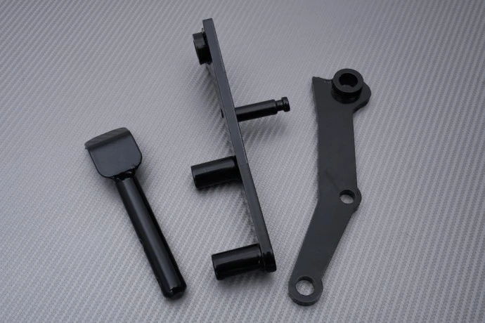 Set Béquille Centrale en Acier Noir YAMAHA XTZ 700 TENERE EXPLORE 2019-2024 - Photo 3/4