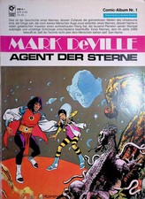 Mark DeVille 1 - Agent der Sterne - Condor Print Comic-Album - B+/B+/B+