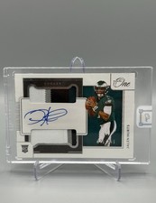 2020 Panini One - Jalen Hurts - Rookie Dual Patch Autograph - 79/149