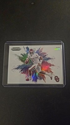 2025 Prizm Draft Picks JALEN HURTS #32 Color Blast SSP Case Hit Oklahoma Sooners