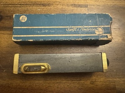 VTG Swift & Anderson Sighting Level Made In USA. Boston With Box