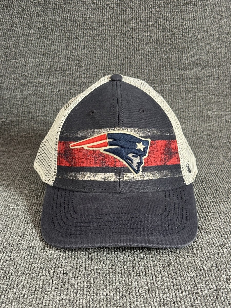 '47 Brand Patriots Trucker Snapback Navy Cream One Size Retro NFL Hat