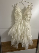 Zimmermann Rhythmic Fluted white Dress size 0