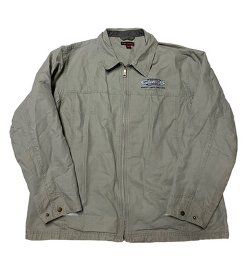 Dri Duck Canvas Chore Jacket Mens 2XL Workwear Embroidered