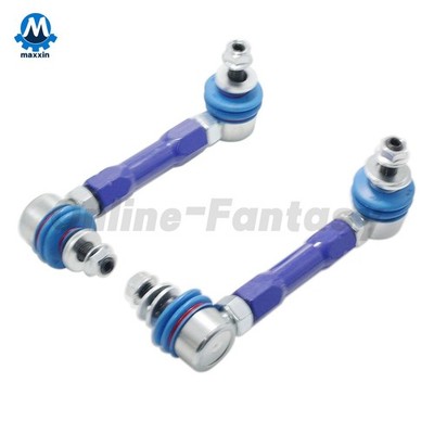 2x Universal Adjustable Sway Bar End Links Stabilizer Links 150-210mm Stud-Stud