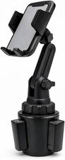Universal 360  Adjustable Car Mount Cup Stand Cradle Holder For Cell Phone USA