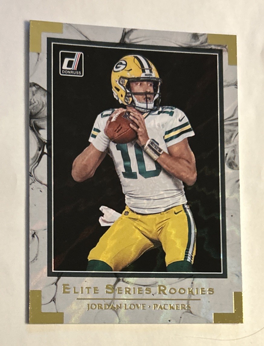 2020 Panini Donruss - Elite Series Rookies Jordan Love #ESR-JL (RC)