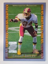 1999 Topps Season Opener #160 Champ Bailey RC!!! ~ Washington Redskins ROOKIE!!!