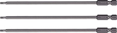 VEGA 4mm Hex Power Bits. Professional Grade ¼ Inch Hex Shank, Long Length 4mm...