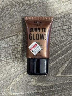 NYX  Born To Glow Liquid Illuminator LI04 Sun Goddess 0.6 oz Brand New Sealed