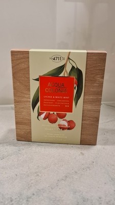 4711 Acqua Colonia Lychee White Mint Set: Eau de Cologne 50ml und Duschgel 75ml