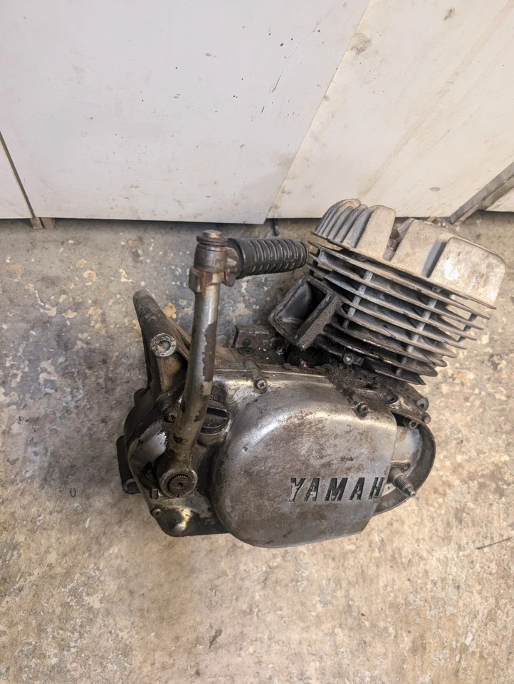 Yamaha DT2 1972 motor original OEM DT1F Enduro 250 Kicker Foto 3 de 4
