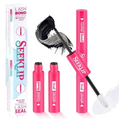 Lash Cluster Glue Waterproof Black Bond and Seal Eyelashes Glue Long Lasting ...