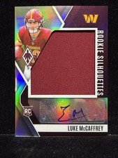 2024 Phoenix #RS-LMC Luke McCaffrey Rookie Silhouettes Silver #/149