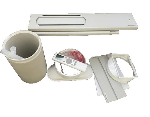 Tragbares/Euhomy 9000 BTU Portable Air Conditioner OL-A016FF26N2 Window Kit
