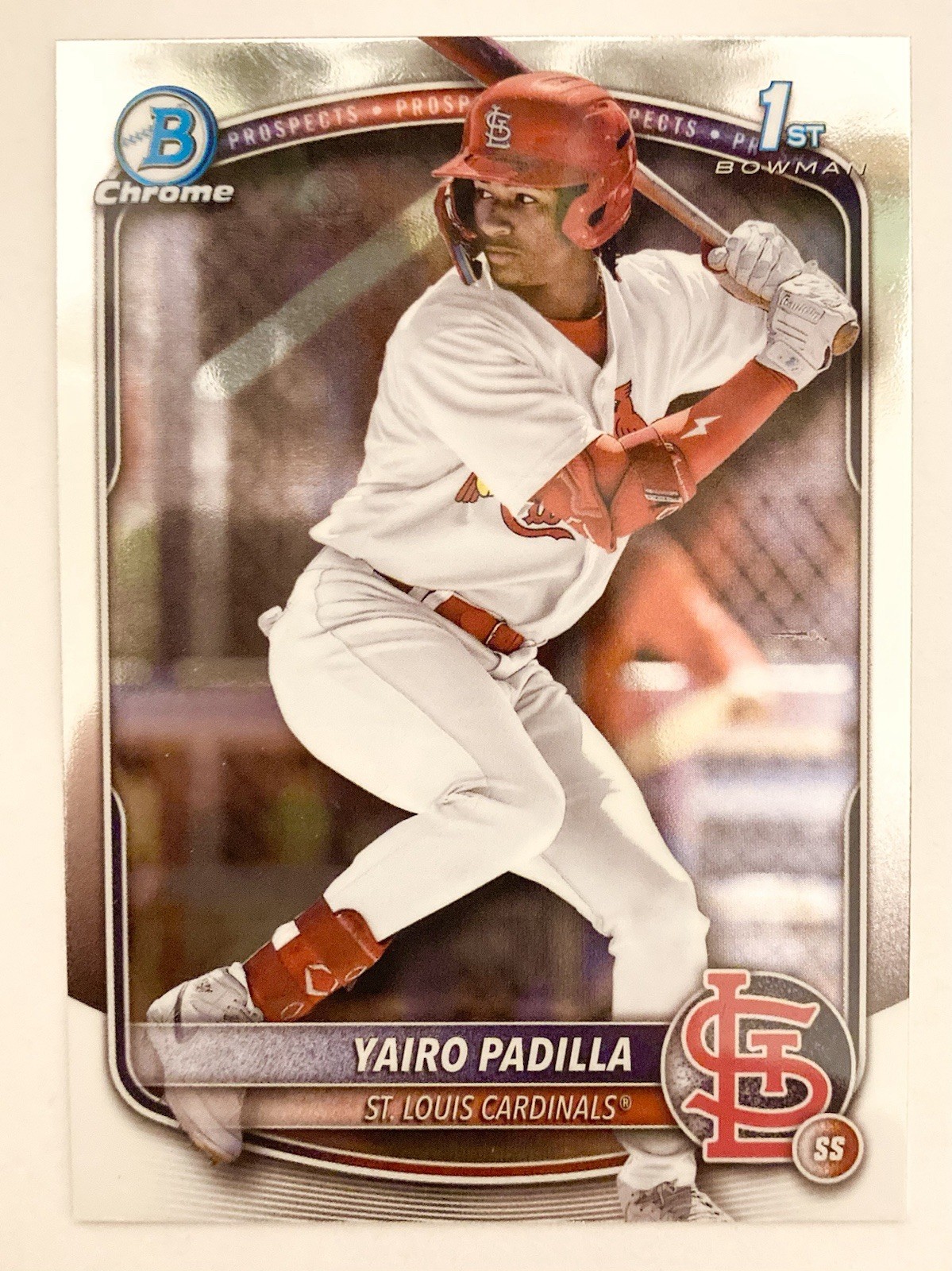2025 Bowman Chrome Prospects #BCP-236 YAIRO PADILLA 1st Cardinals