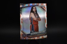 2025 PANINI PRIZM WNBA LOGO PRIZM & BASE CARD #103 GEORGIA AMOORE (RC) - Mystics