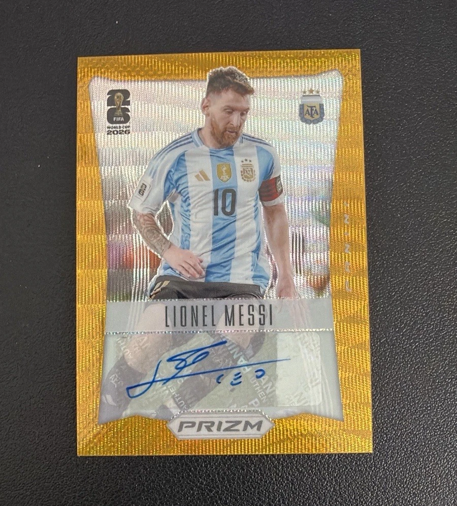 Panini Soccer Argentina Autographed Sports Trading Cards