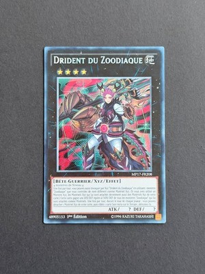 Yu-Gi-Oh Karte - TCG - Tierkreiszahn - MP17-FR208 - DE
