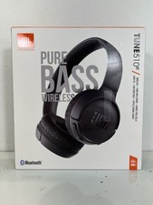  NEW JBL Tune 510BT Bluetooth Cordless Headphones Black JBLT510BTBLKAM