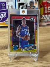 2023-24 Panini Donruss Jordan Miller Black Gold Choice Rated Rookie /8 RC