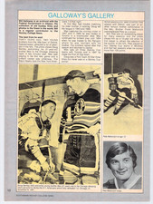tg 1981 Doug Bentley Max Bentley Chicago Black Hawks NHL Hockey News Article Ad