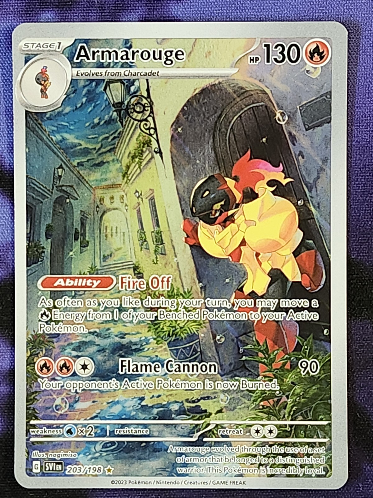 Pokemon Armarouge 203/198 Scarlet & Violet Base Set SV1
