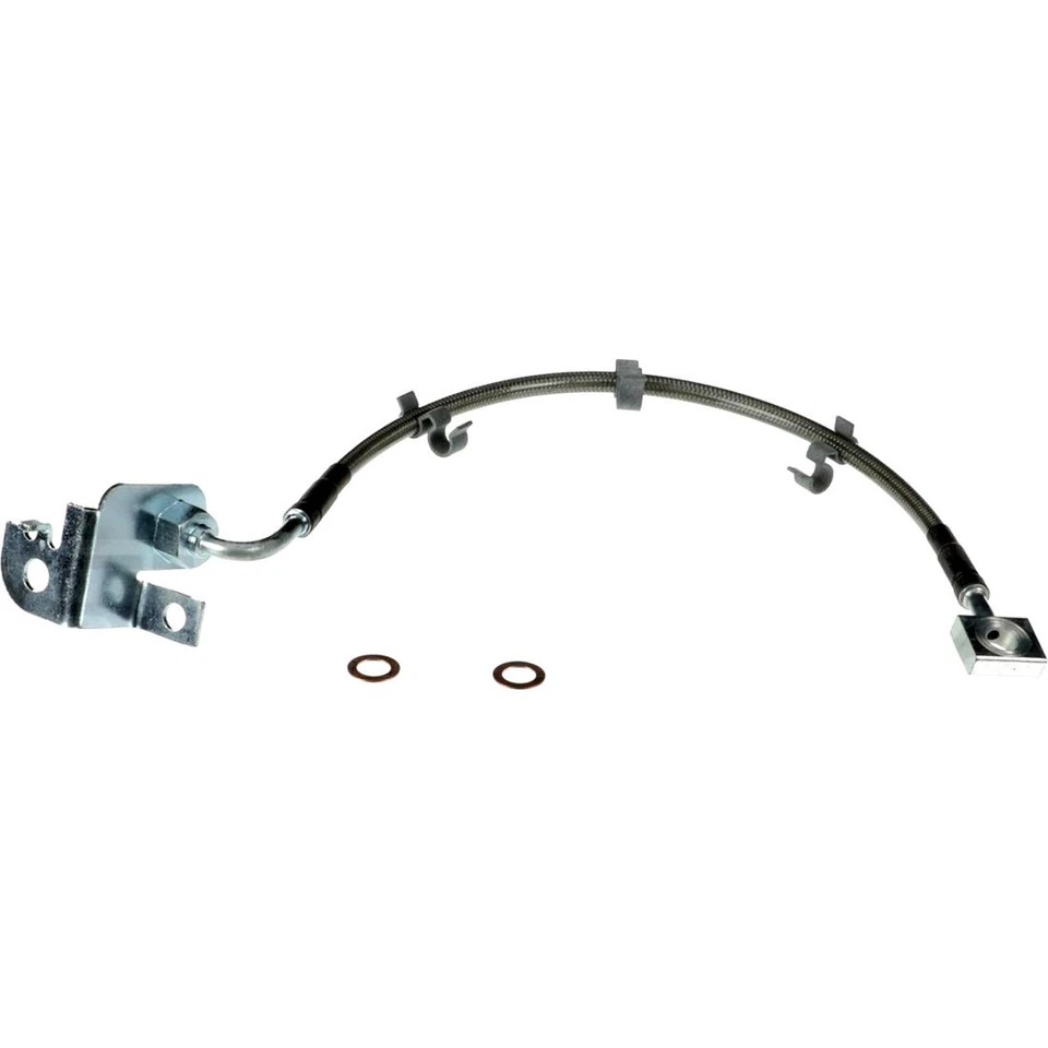 2x Línea de freno de manguera de freno delantera izquierda y derecha para Jaguar S-Type 2003 2004 2005 Foto 2 de 4