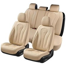 Automotive Seat Covers, Car Seat Covers Full Set Car Seat Cover, FullSet Beige