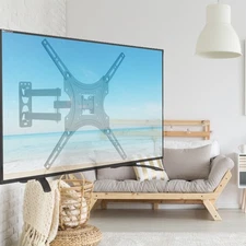 Full Motion TV Wall Mount Swivel Bracket for Vizio TCL 13 32 37 40 42 47 50 Inch