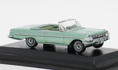 Oxford OXF87CI61007 - 1/87 / Chevrolet Impala, Turquoise - New