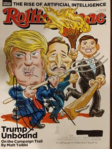 President Donald Trump Signed 2016 Rolling Stone Magazine Authenticated LOA