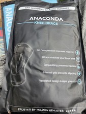 Anaconda Knee Brace With Stabilizer 3D V4 Sz L new