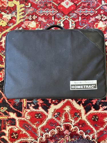 Saunder Cervical Neck Traction Home Trac Deluxe Device w/ Travel Case