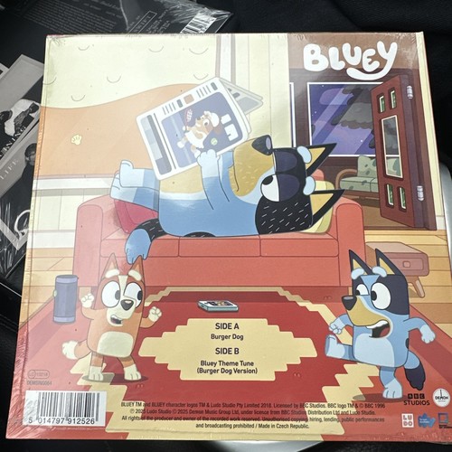 Bluey Burger Dog RSD Vinyl (7" Picture Disc 9) - Picture 2 of 2