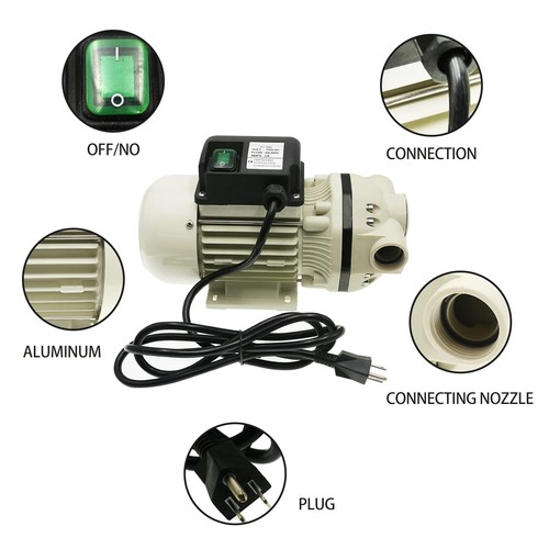 Diaphragm Irrigation Pump Industrial Electric Water Pressure Pump Self-primin... - Picture 4 of 9