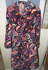 Vera Bradley Plush Velour Parisian Paisley Hooded Knee Length Robe S/M — photo 3