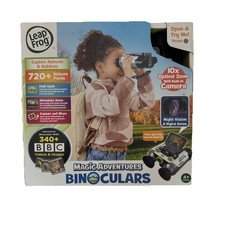 Leap Frog Magic Adventures Binoculars W/Screen Capture Night Vision For Kids New