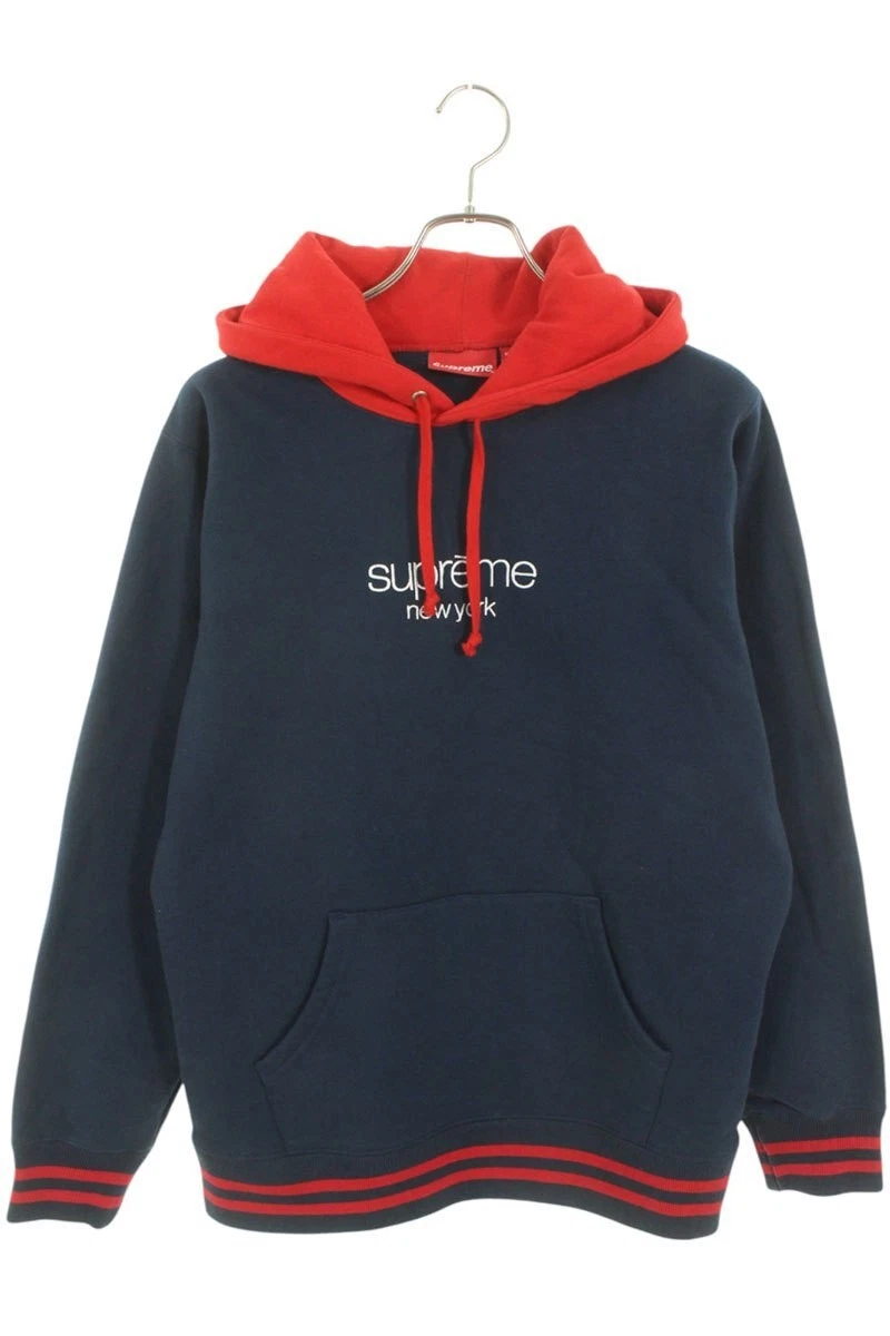 Sweat à capuche Supreme taille M 15AW logo classique logo classique à capuche