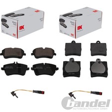 NK BREMSBELÄGE VORNE+HINTEN passend für MERCEDES C-KLASSE W203 SLK R171 CLK C209