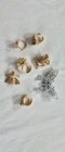 Vintage Sarah Coventry Designer Costume Jewelry Lot of 7 pieces - Rings and Pins