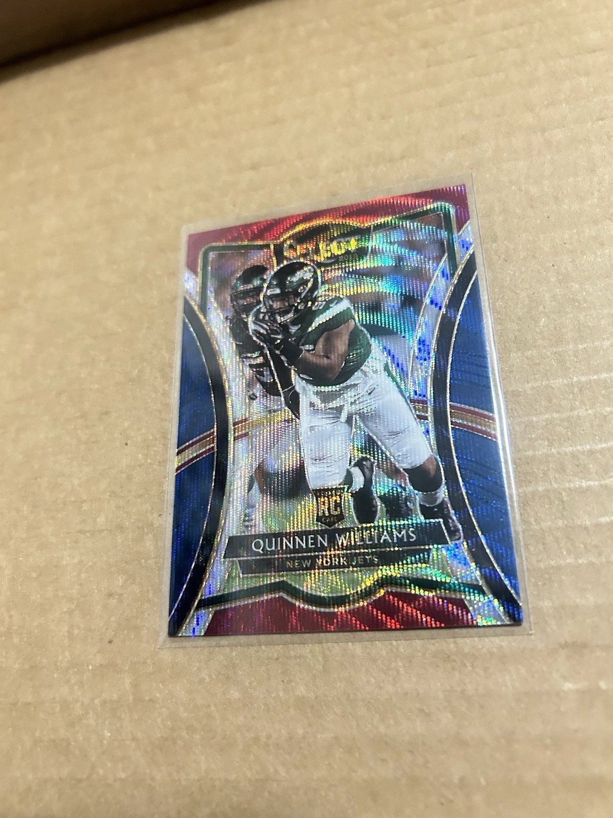 2019 Panini Select Premier Level Tri-Color Prizm /199 Quinnen Williams Rookie RC