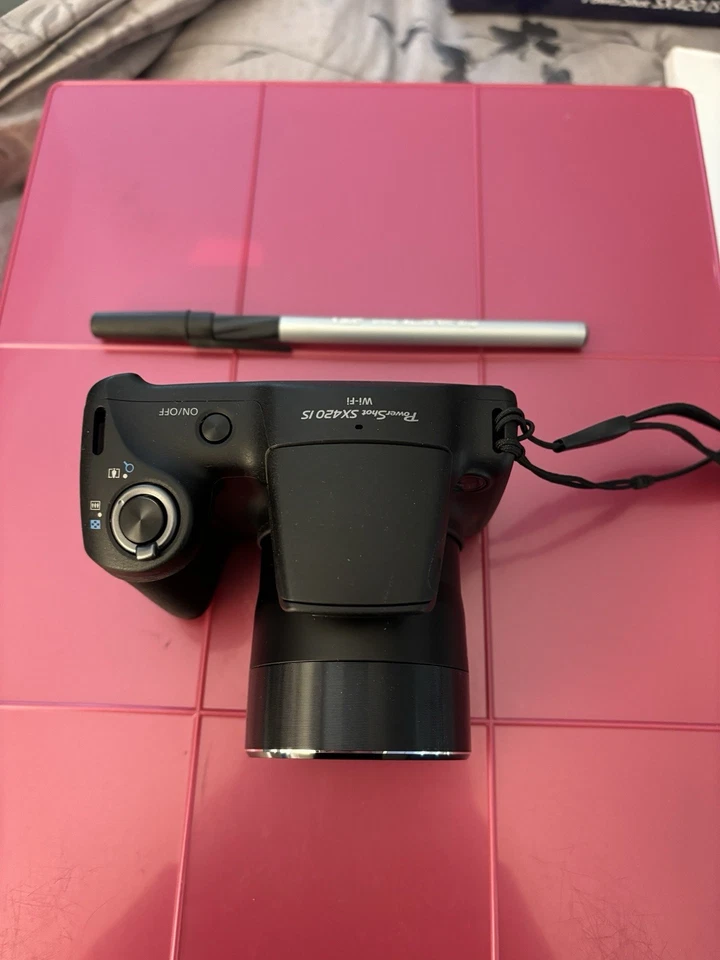 Cámara con zoom Canon PowerShot SX420-WI-FI-42x-tarjeta SD y accesorios en caja-como nueva Foto 2 de 4