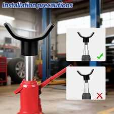 Bottle Jack Adapter RV Trailer Truck Fits 2" 3" 4" round Square Shaft Tubes Duty