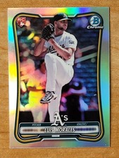 2026 Bowman Luis Morales Athletics- RED ROOKIE REDEMPTION Card. rookie card picture