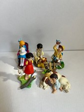 HEIDI Girl Of The Alps Mini Vignette 1 set di figure gashapon x 5 diorama Kai...